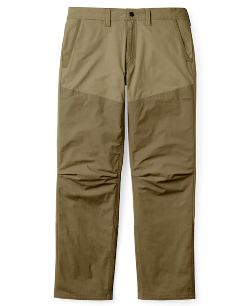 Filson Upland Brush Pants 20233130 Khaki Dark Tan Lightweight Field Ripstop CC