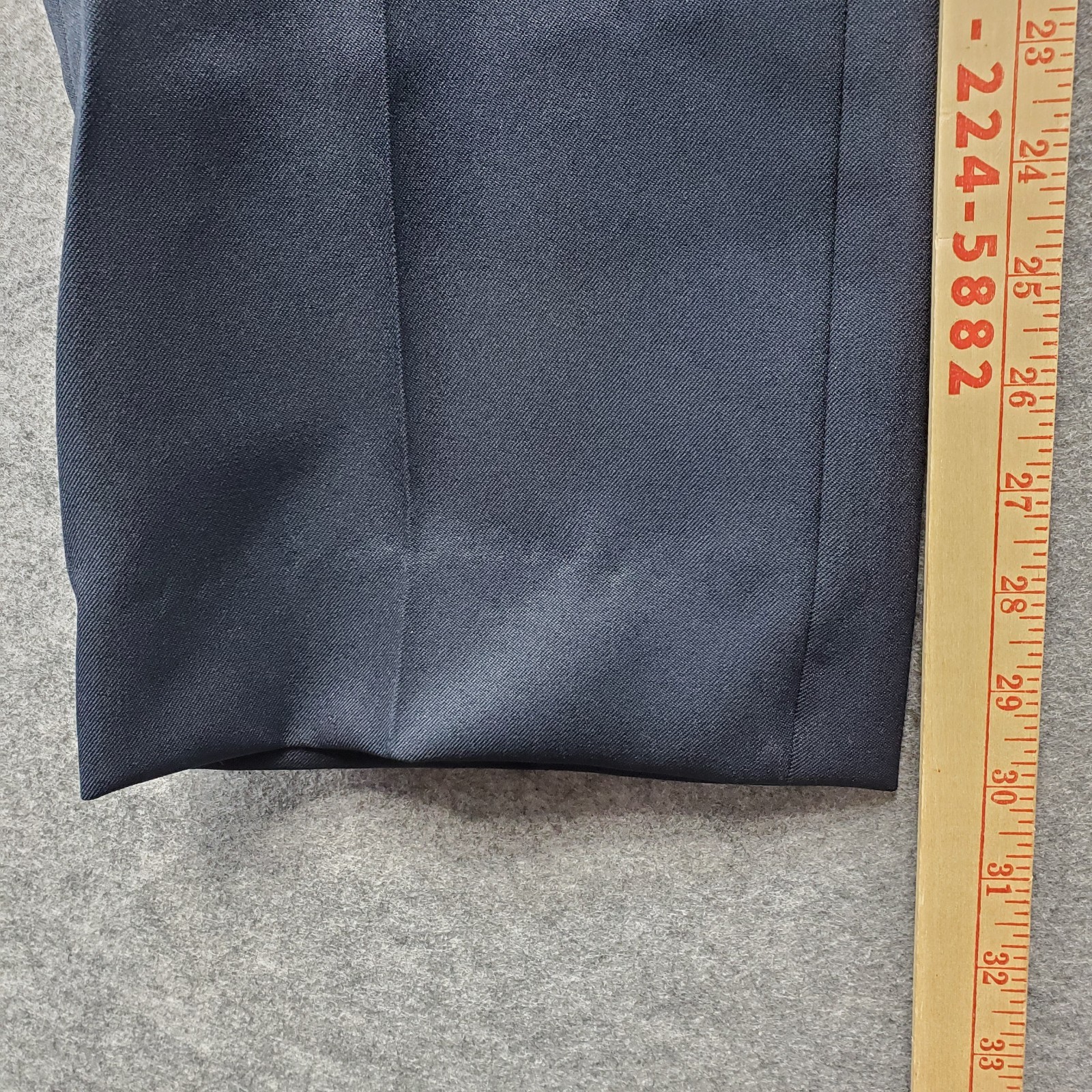 NWT Blauer Pants Men’s Size 34 Reg Navy Blue 4 Pocket Polyester Trouser 8650T