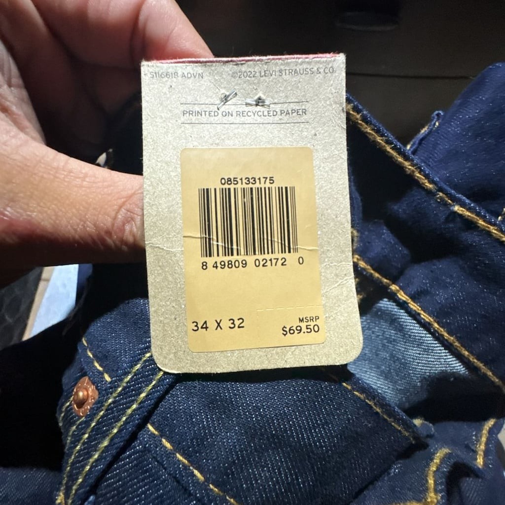 Levi’s 513 Slim Straight Fit Jeans