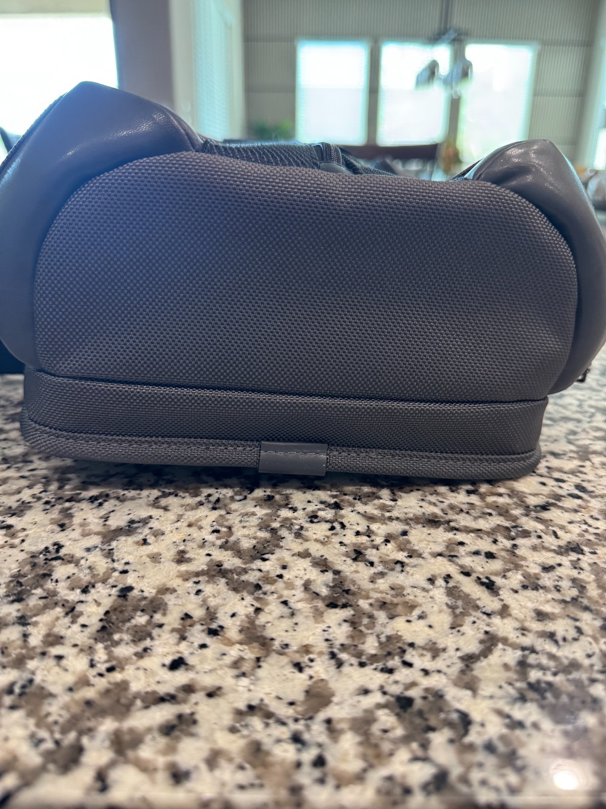 TUMI Higgins Sling Crossbody Day Bag Copper Gray and Black Ballistic Nylon NEW