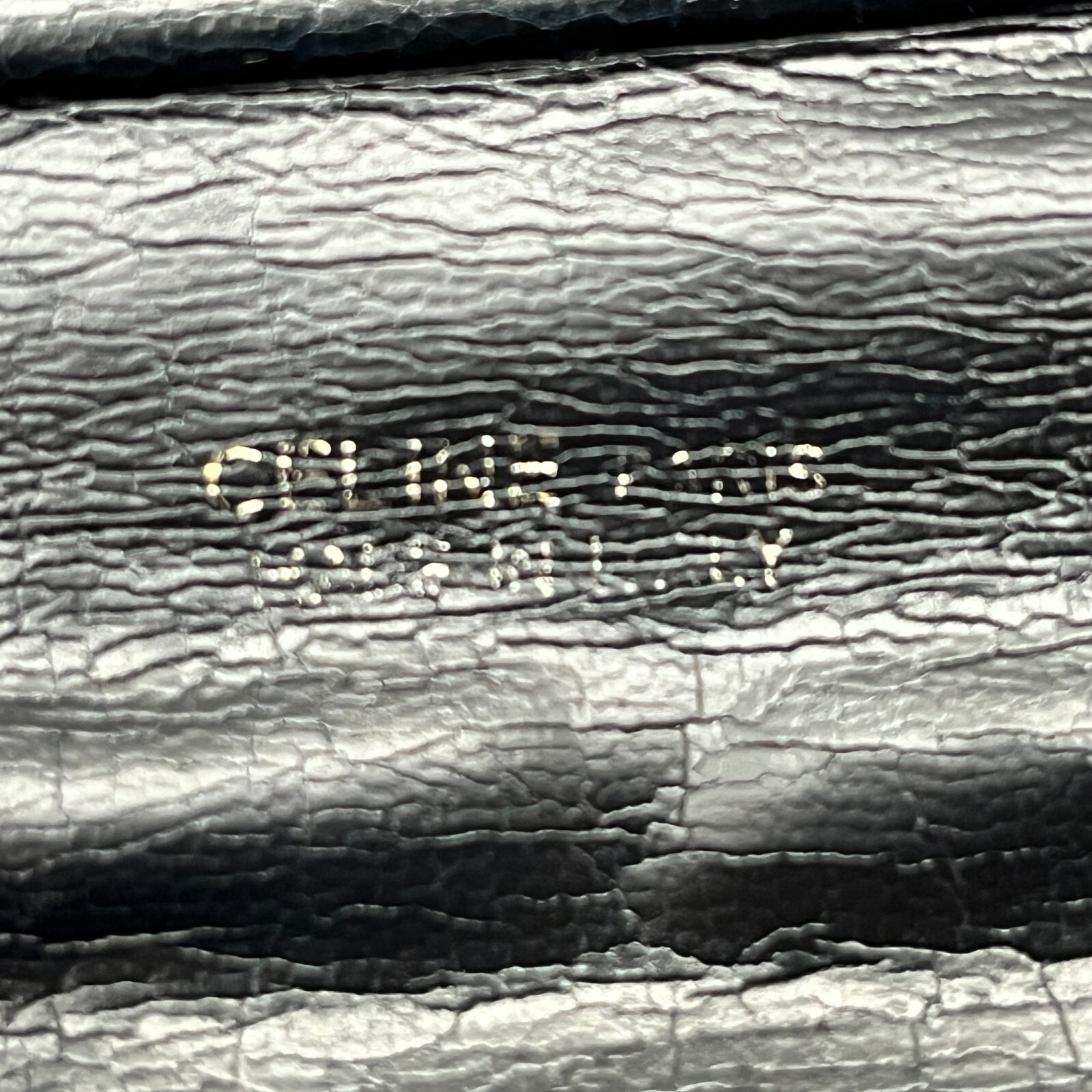 Celine Clutch Bag C Macadam Canvas Carriage Pattern Navy from JAPAN