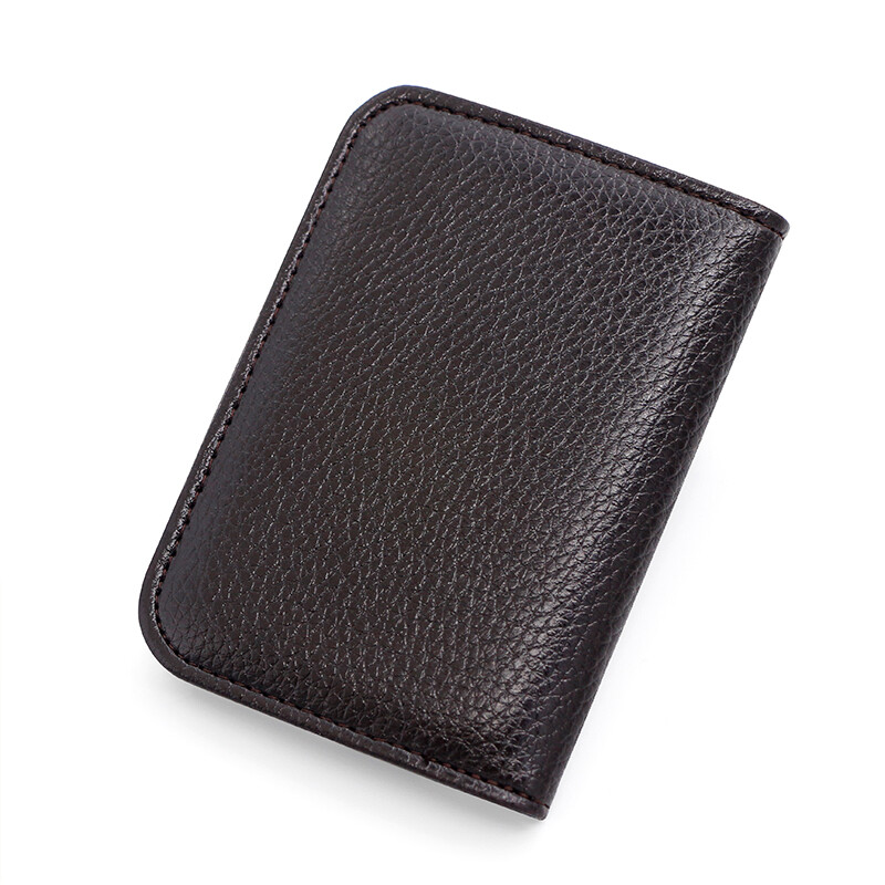 Mens Minimalist Slim Wallet Leather Credit Card Holder Bag Front Pocket Purse US