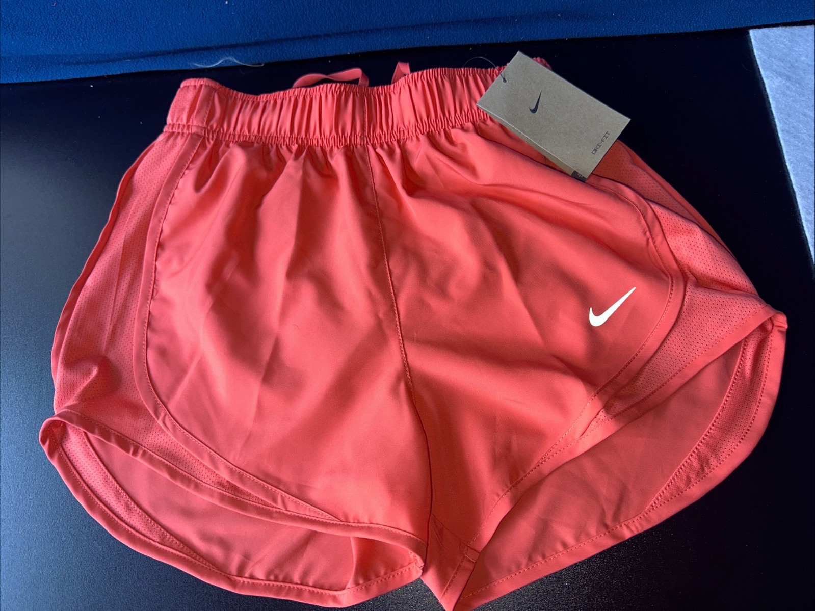 Nike Women’s Dri Fit Tempo 2 In 1 Brief Lined 3″ Running Shorts Small Reg $32