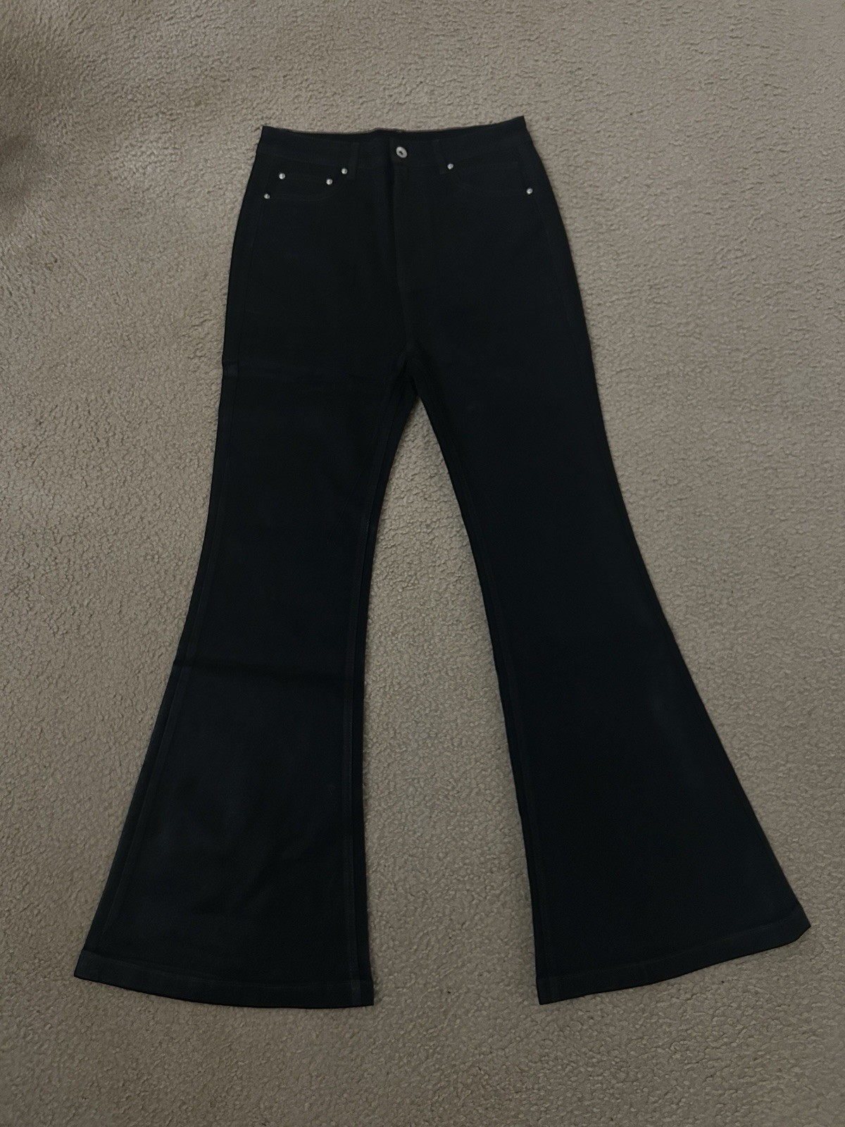 Wax Jean Denim Size 30-31. Professionally Manufactured, Detailed And Surged.