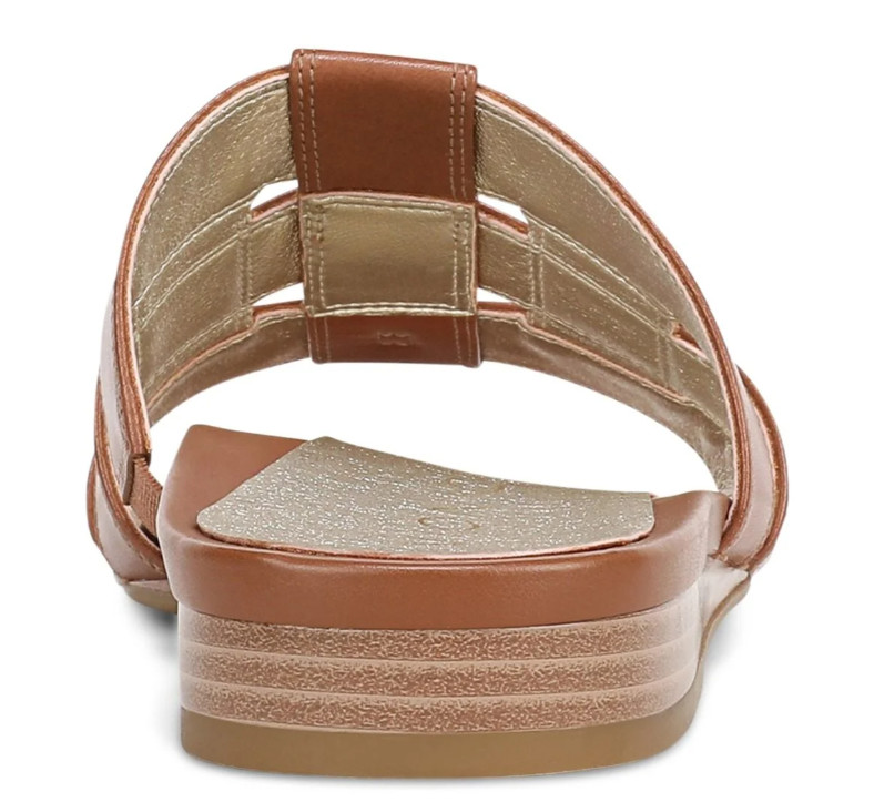 Vionic Glendora Slide Sandal Women’s Leather Orthotic Comfort Arch Support