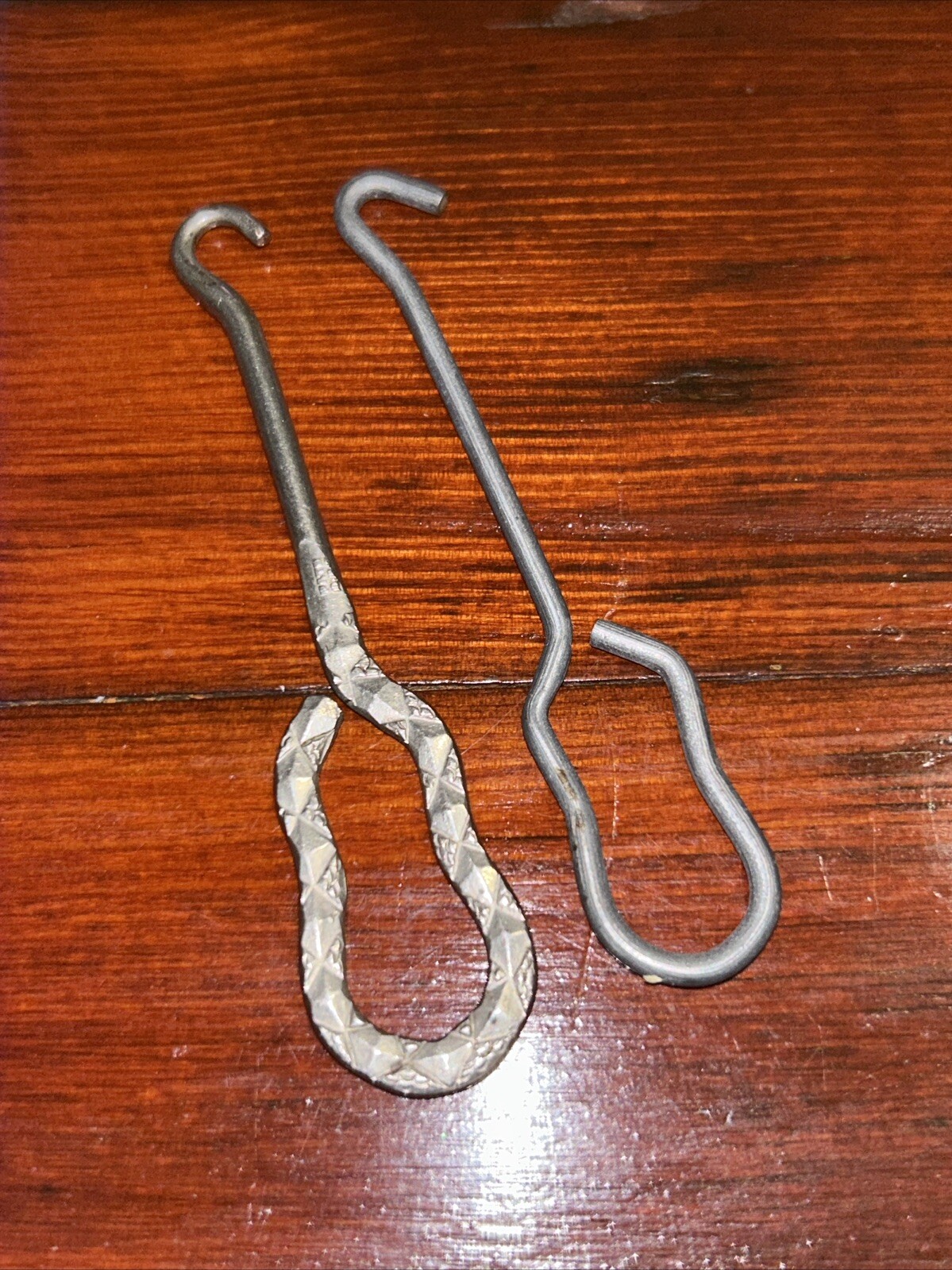 Lot Of 2 Vintage Button Boot Shoe Lace Corset Hooks