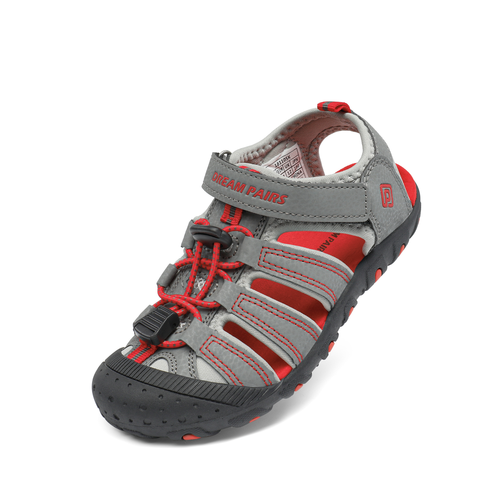 Girls Boys Athletic Sandals Closed Toe Outdoor Indoor Summer Sports Sandals