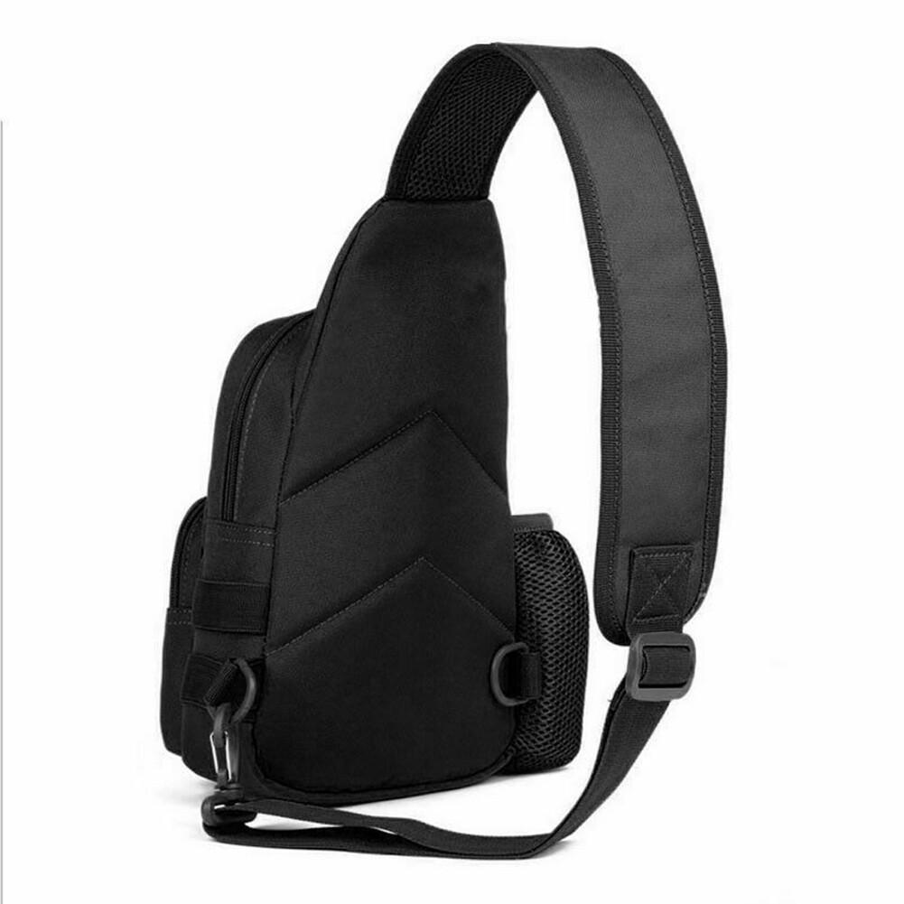 Mens Military Tactical Molle Chest Pack Backpack Sling Shoulder Crossbody Bag US