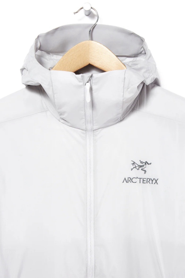Arc’teryx Atom SL hoody Hooded Full Zip Jacket Logo Nylon “Solitude”