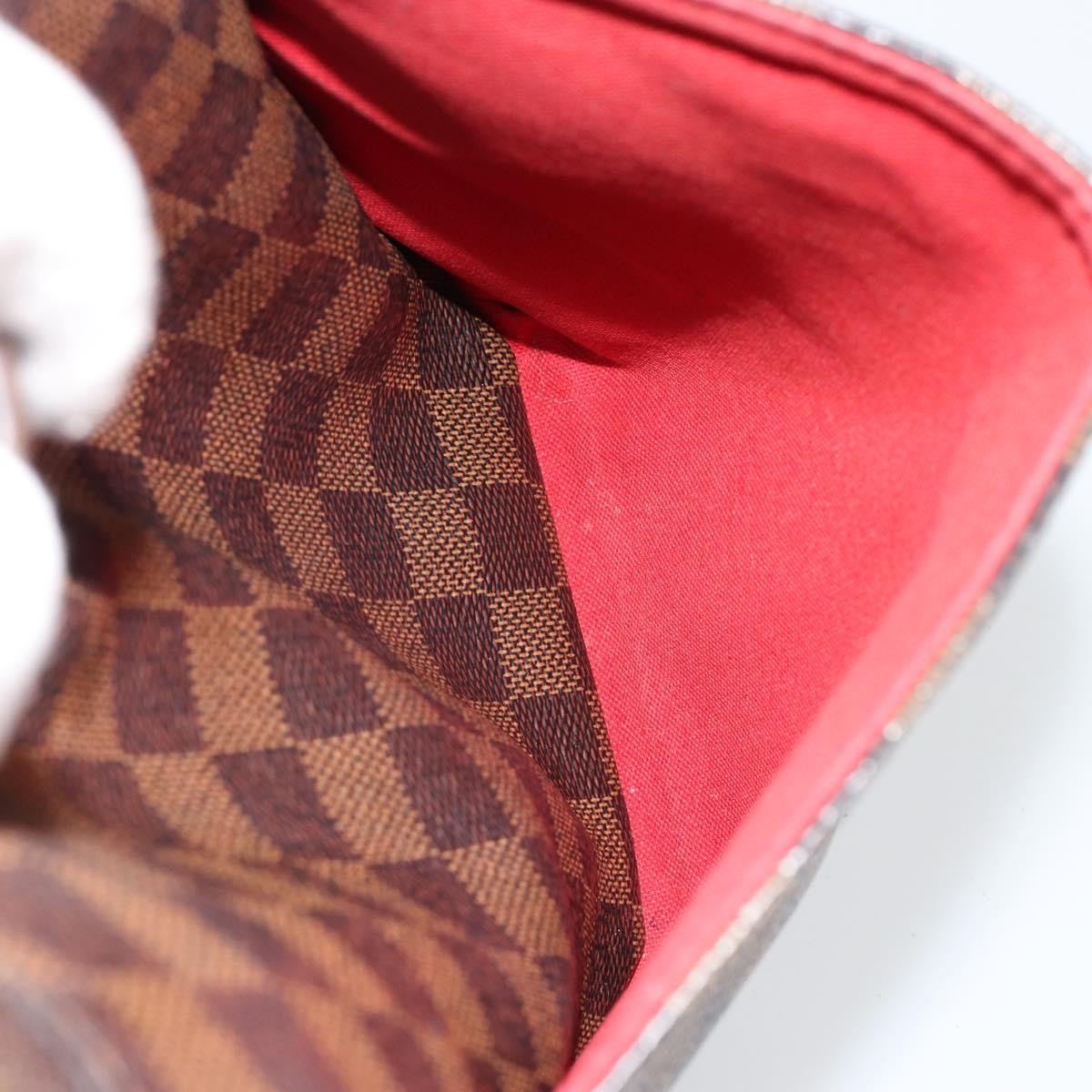 LOUIS VUITTON Damier Ebene Totally PM Tote Bag N41282 LV Auth 180448