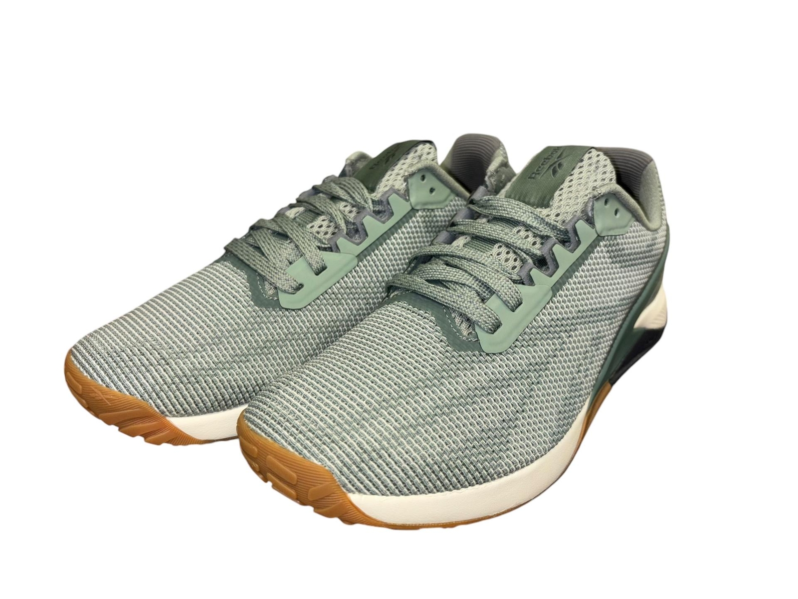 Reebok Men’s Nano X1 GRIT Cross Trainer Sneaker S42566 Green/White