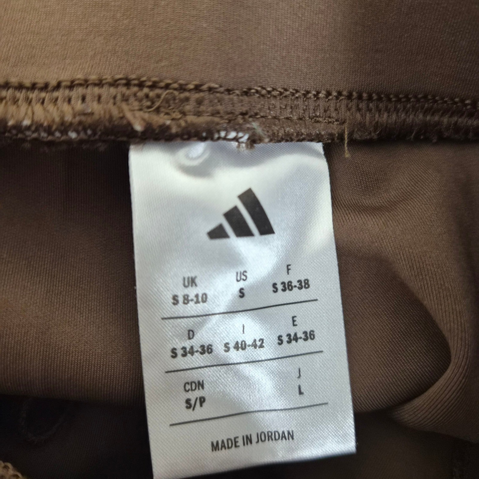 Adidas Spacer Earth Strata Brown Pants Womens Small Gorpcore Wide Leg Athleisure