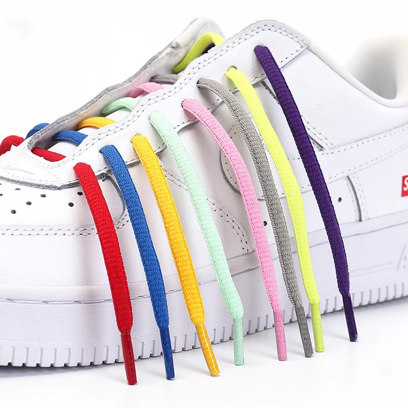 1Pair Semicircle Shoelaces Running Sneakers Classic Round Shoelace Unisex Kids A