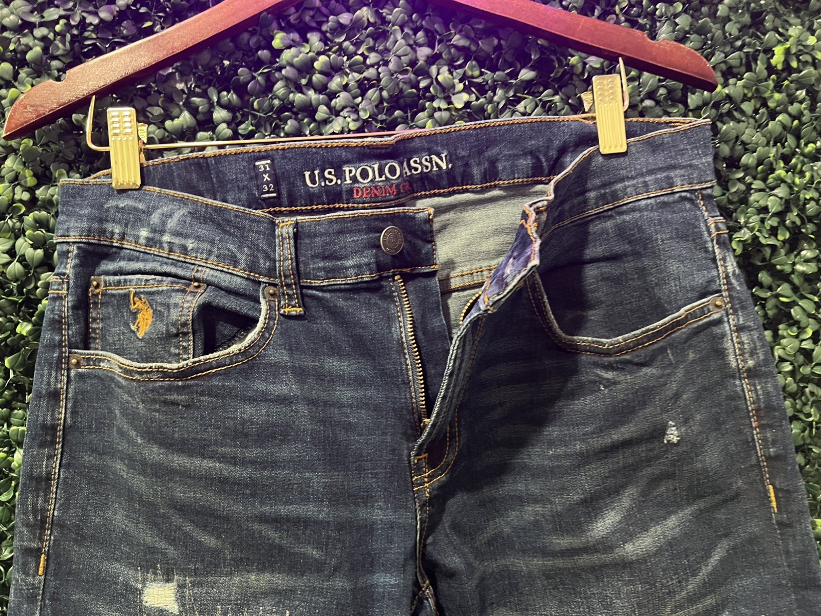 US Polo ASSN Authentic Denim Co Men’s Skinny Jeans 31×32