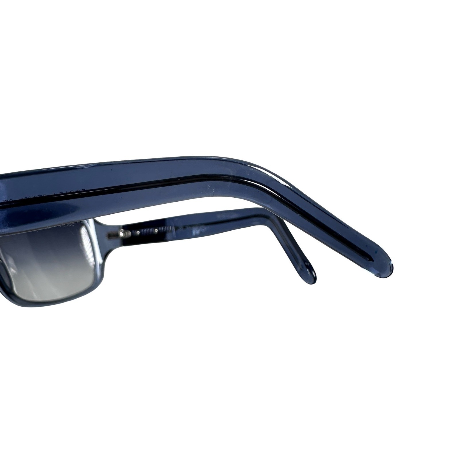 Escada SES 001 Blue Square Sunglasses Womens Made in Italy Col 4AG Designer