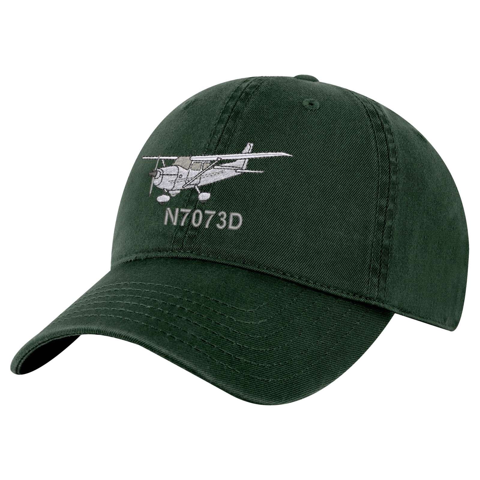 Skyhawk Airplane Style Aviation Hat 172 170 – Aircraft 175, 182 with Custom Tail