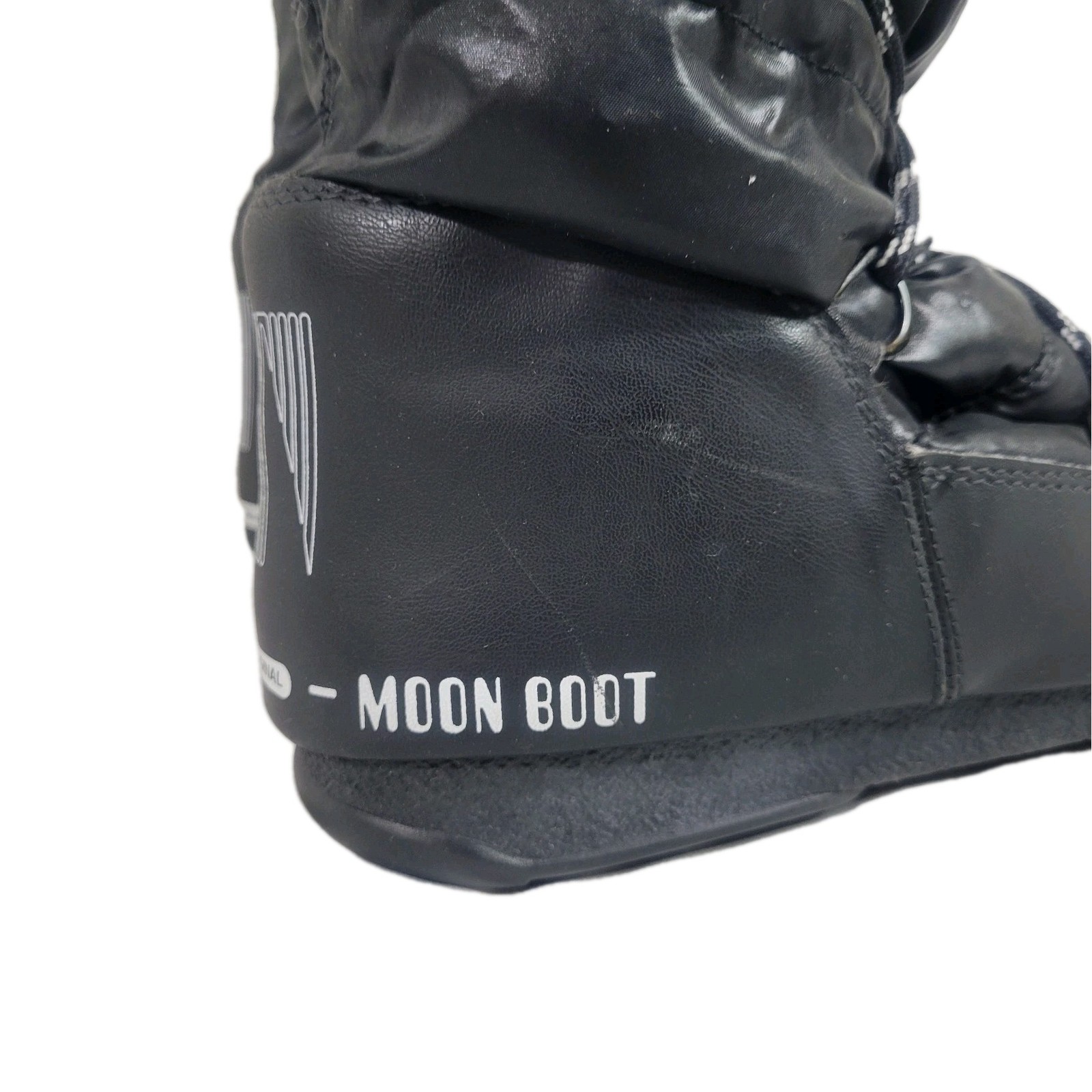 Tecnica The Original Moon Boot Womens 8.5 Black Winter Snow Boots Y2K 2000s