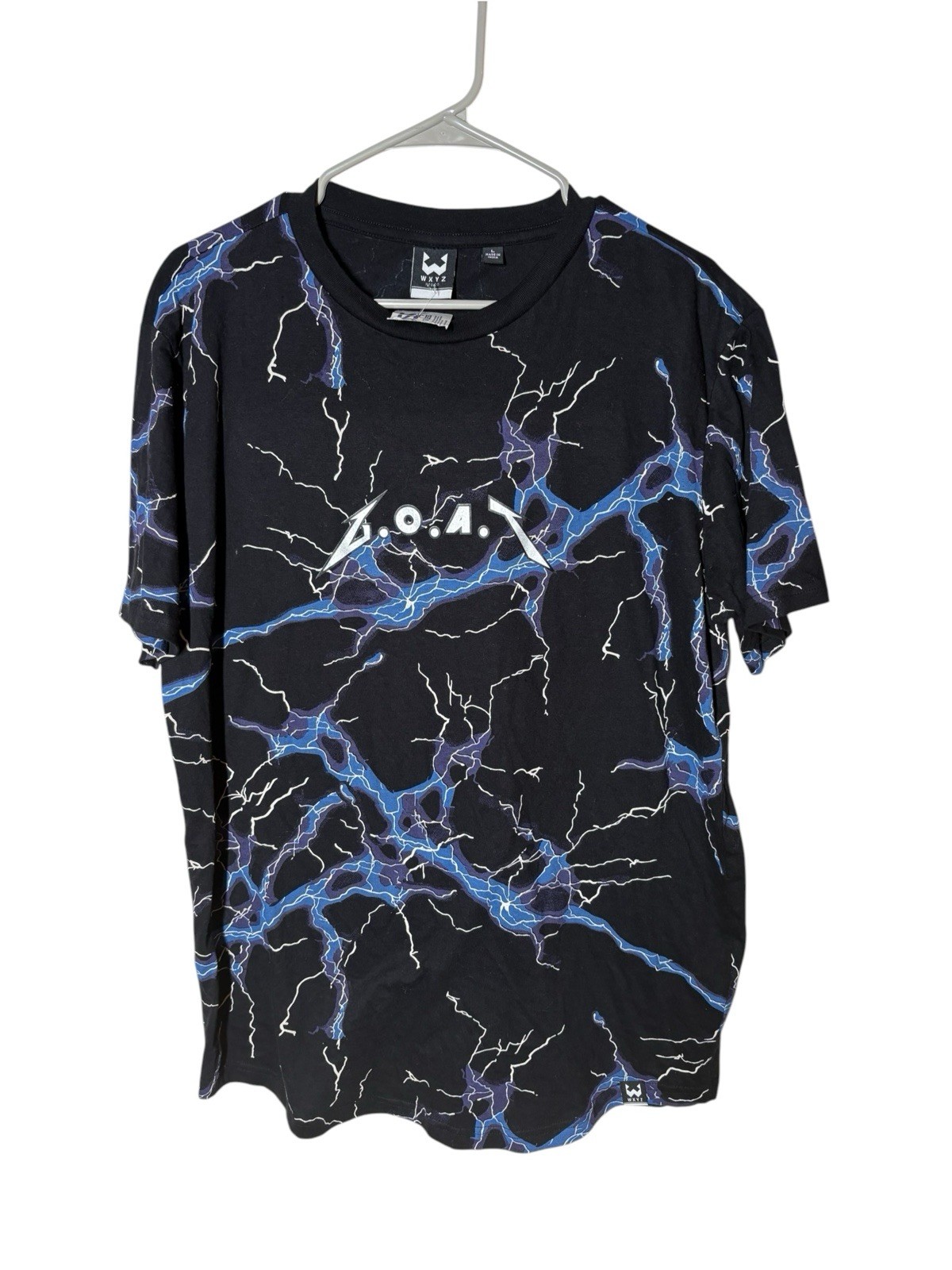 {NWOT} Men’s WXYZ Space Dye GOAT Tee Large