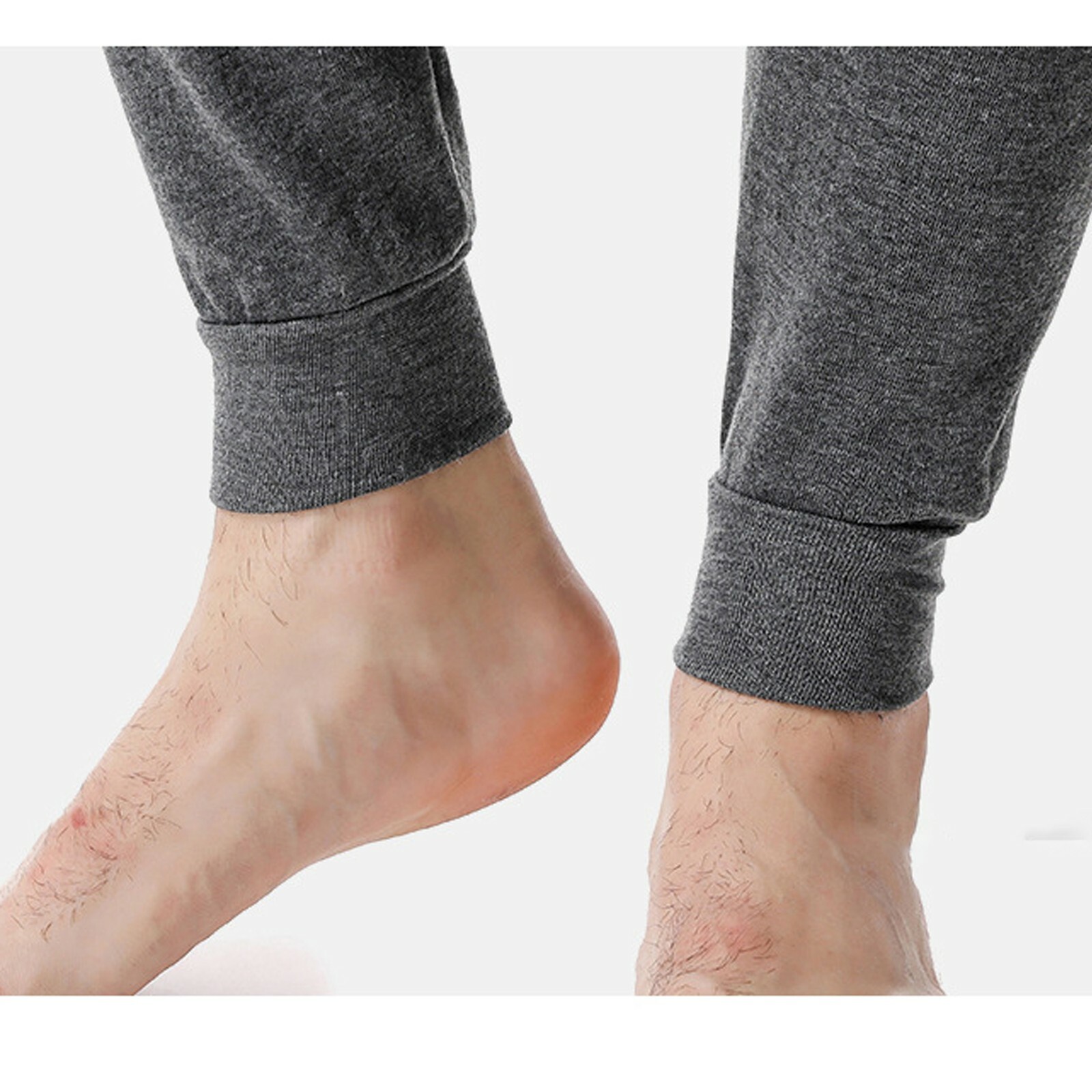 Mens Winter Ultra-Soft Fleece Lined Thermal Top & Bottom Long John Underwear Set