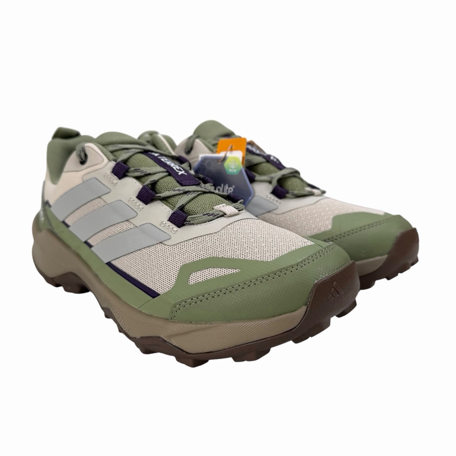 Adidas Terrex Skychaser AX5 Beige Grey Green Trail Shoes JQ2227 Women’s Sz 6-10