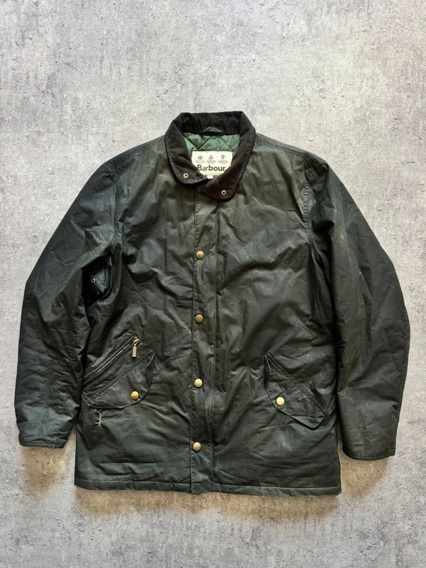 Barbour Prestbury Waxed Jacket Large