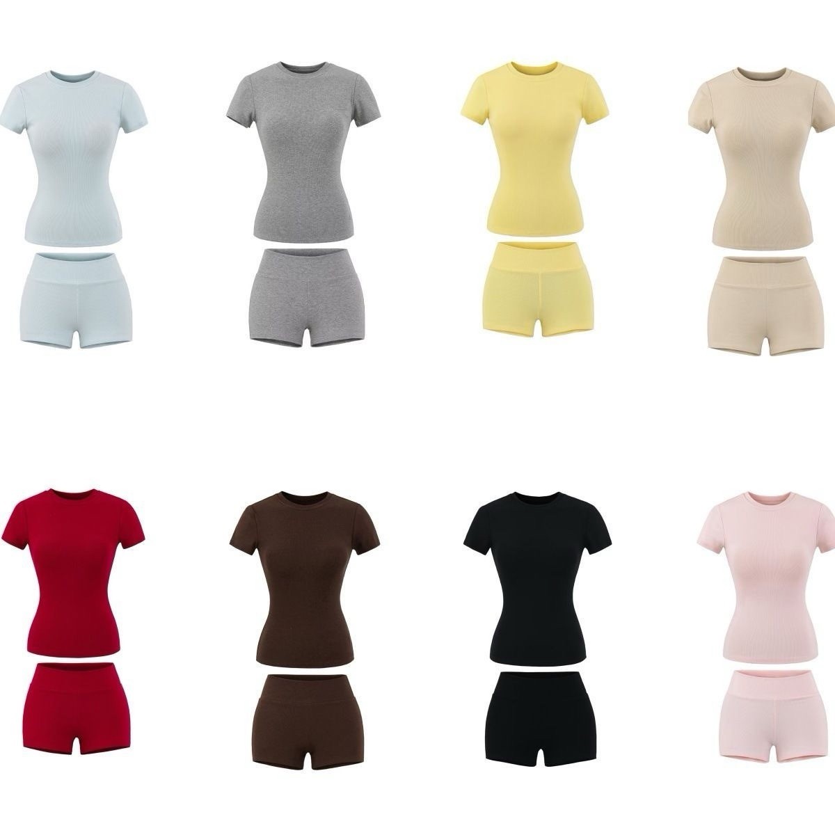 Women Seamless Gym Set Leggings Sports Bra Yoga Fitness Outfit