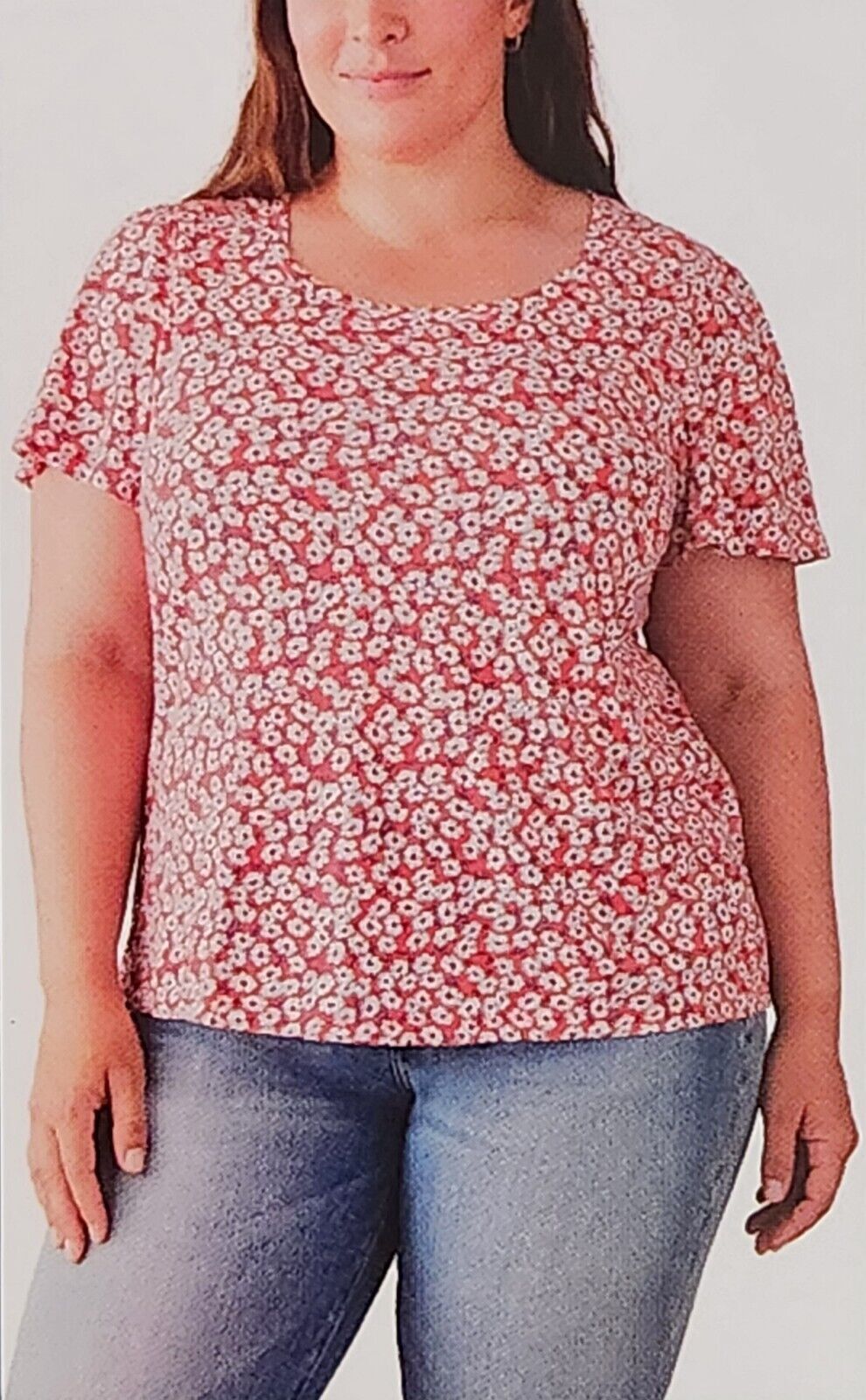 Lucky Brand Ladies’ Flutter Sleeve Top