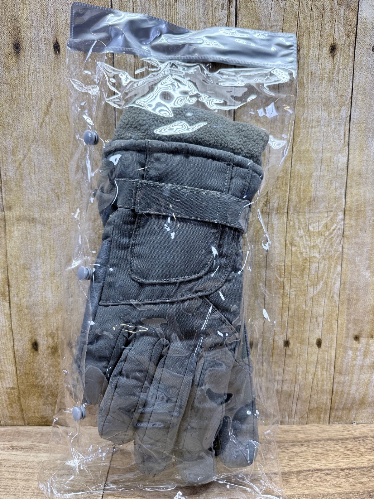 Mil-Tec Gloves Medium Men THINSULATE™ Fleece Lined Olive Green ~ NIP ~FREE S/H🚚