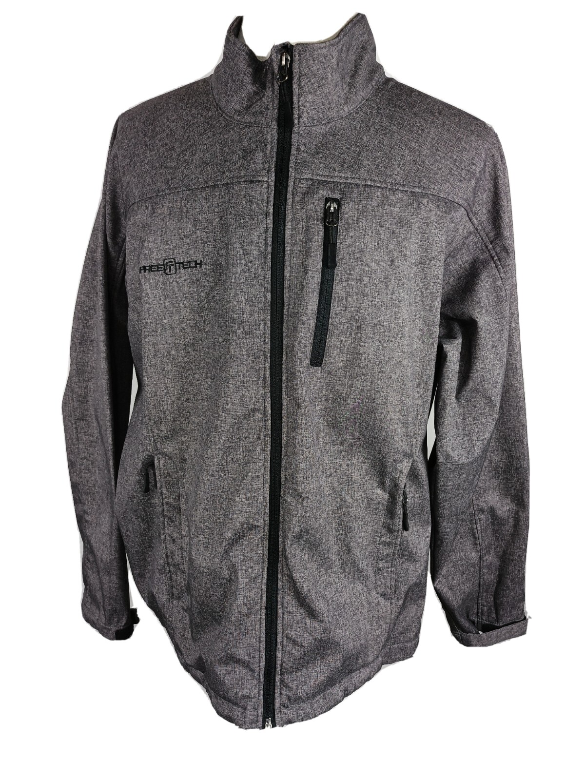 Freetech Mens Sz XL gray Active Wear Jacket B63