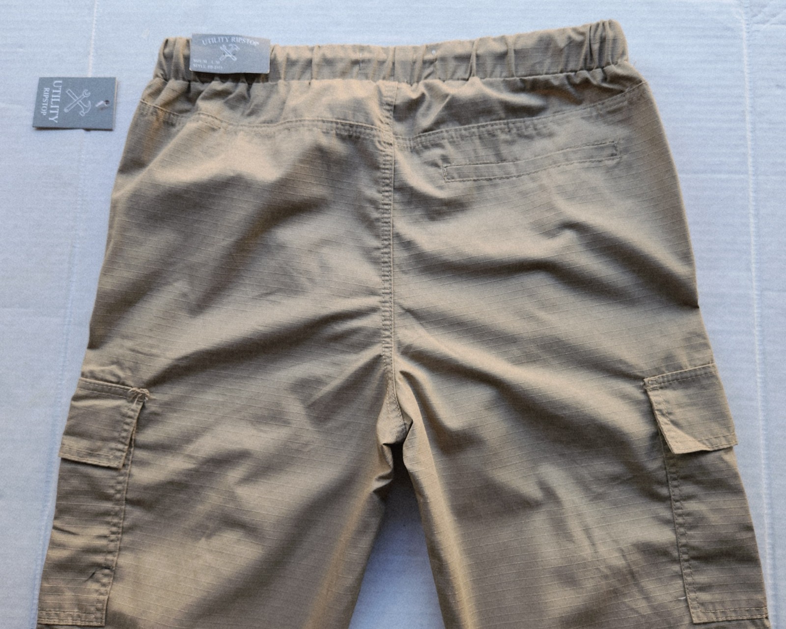 Indigo Wisdom Utility Ripstop Cargo Pants – Size: Medium – Inseam: 30