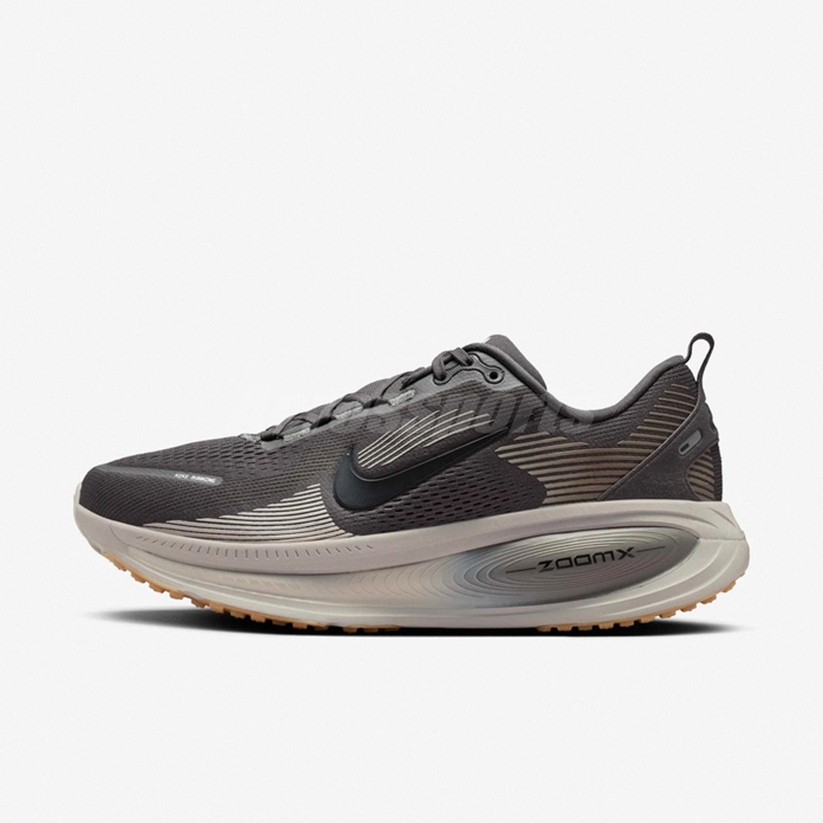 Nike Vomero 18 Medium Ash Black College Grey Men Road Running Shoes HM6803-215