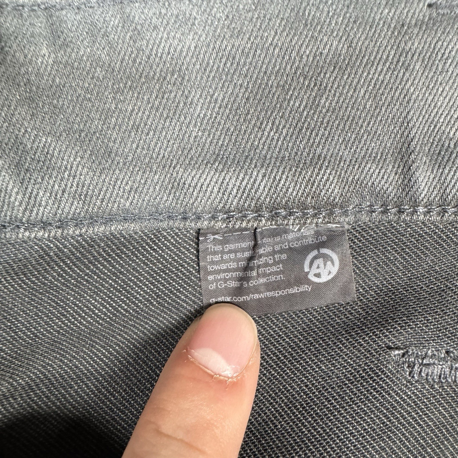 G-Star RAW 5620 3D Skinny Gray Jeans Men’s 32×30