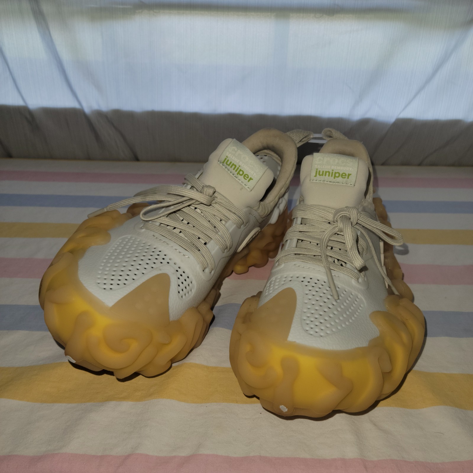 Size M4 / W6 Crocs Pollex Juniper x Salehe Bembury Tahini 100% authentic CLEAN
