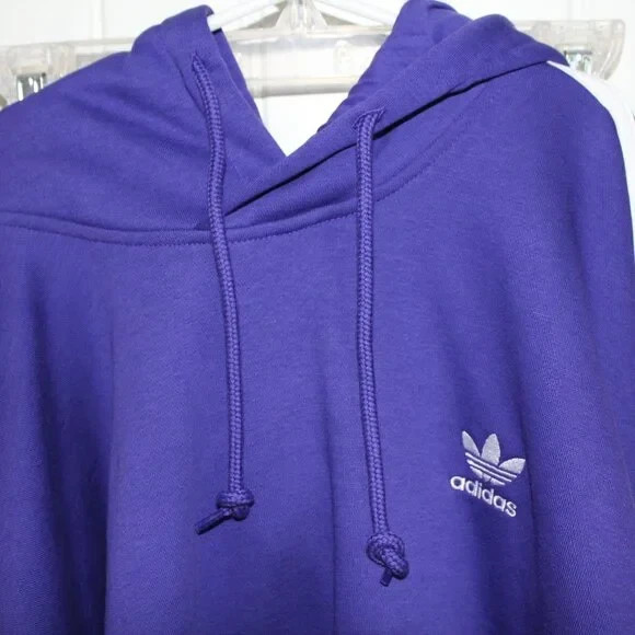 Adicolor Adidas Classics 3-Stripes Hoodie Energy Ink NWT XL Mens $70