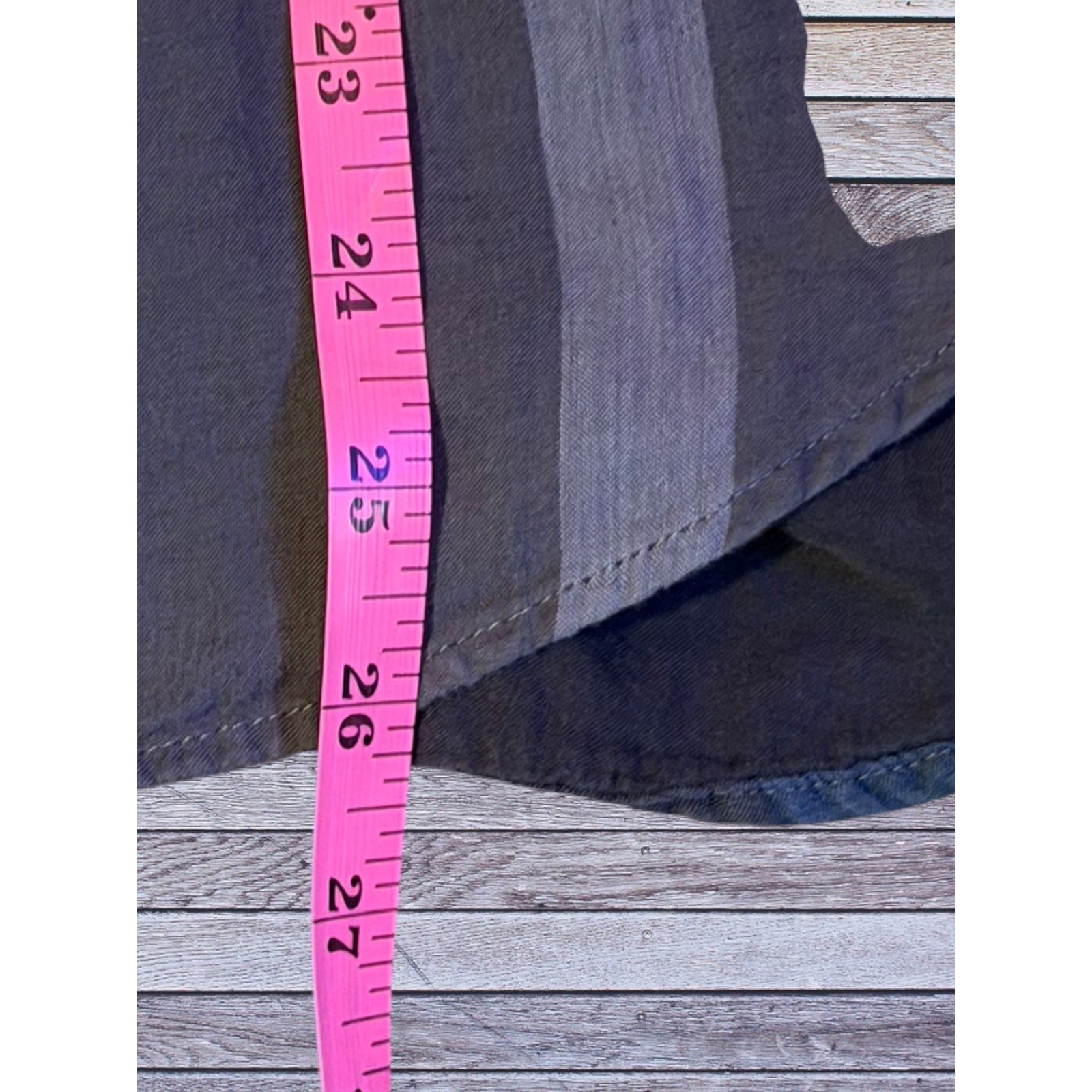 Burberry Brit Mens Blue Grey Exploded Check Long Sleeve Button Down Shirt S