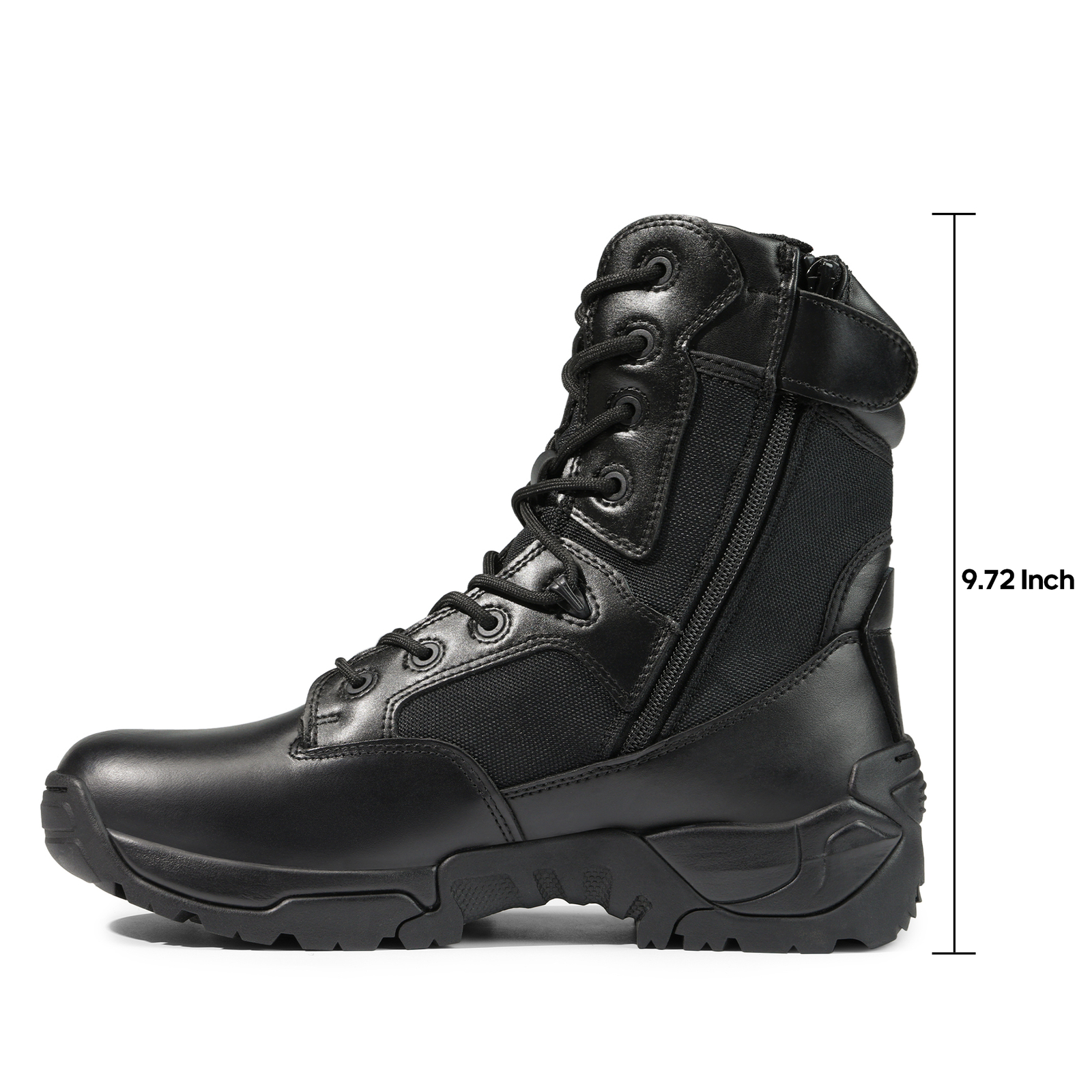 Men’s Military Combat Tactical Work Boots Hiking Motorcycle Boots Size 6.5-15