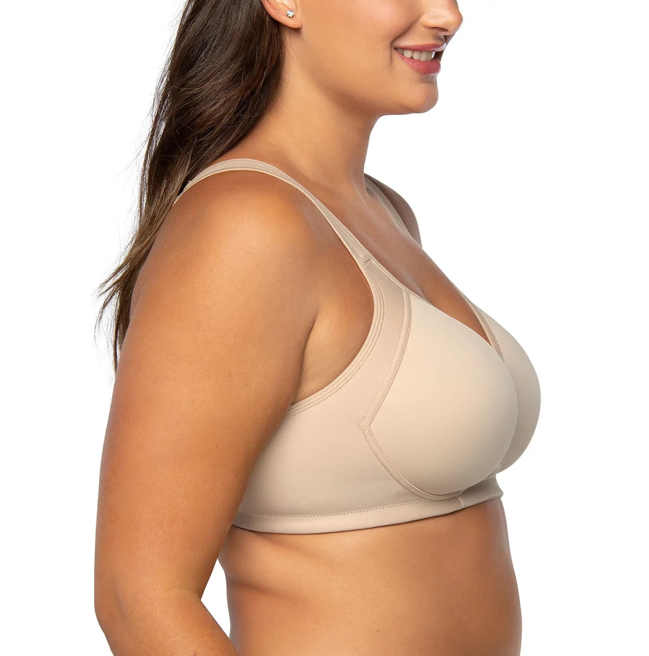 Vanity Fair Women’s Full Figure Wirefree Sports Bra Size 38D