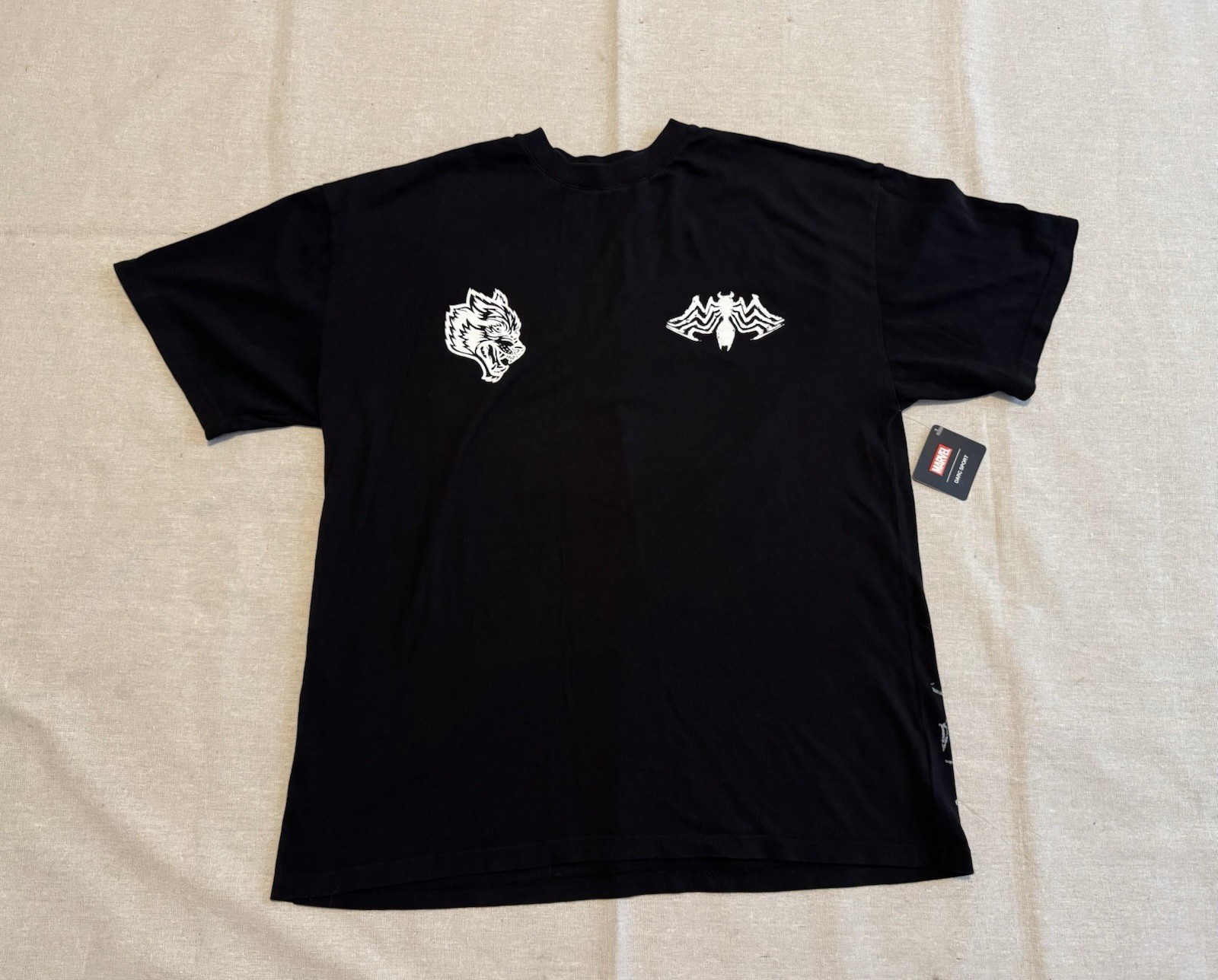 Wolves Darc Sport x Marvel “Venom Chopper” Oversized Tee