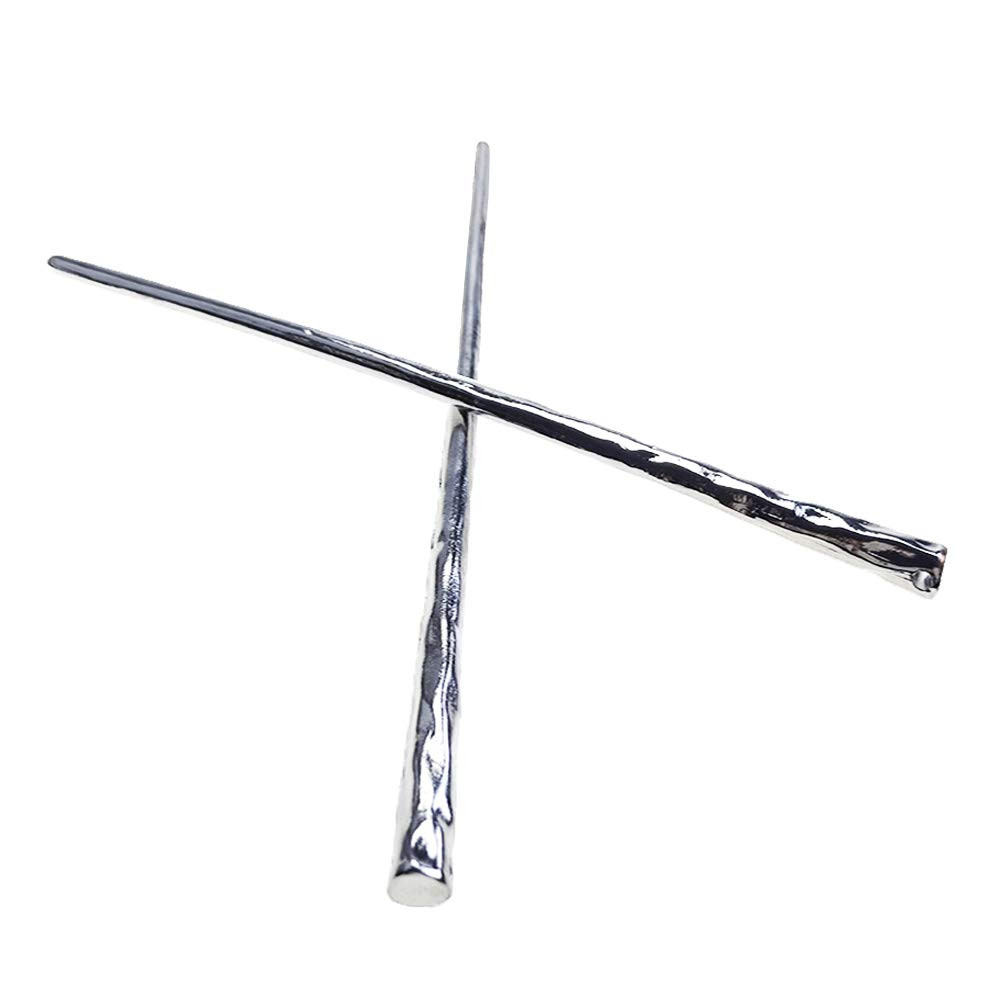 Set of 2 Hair Sticks Chinese Hairpin Metal Hair Accessories Classic Hair Accesso