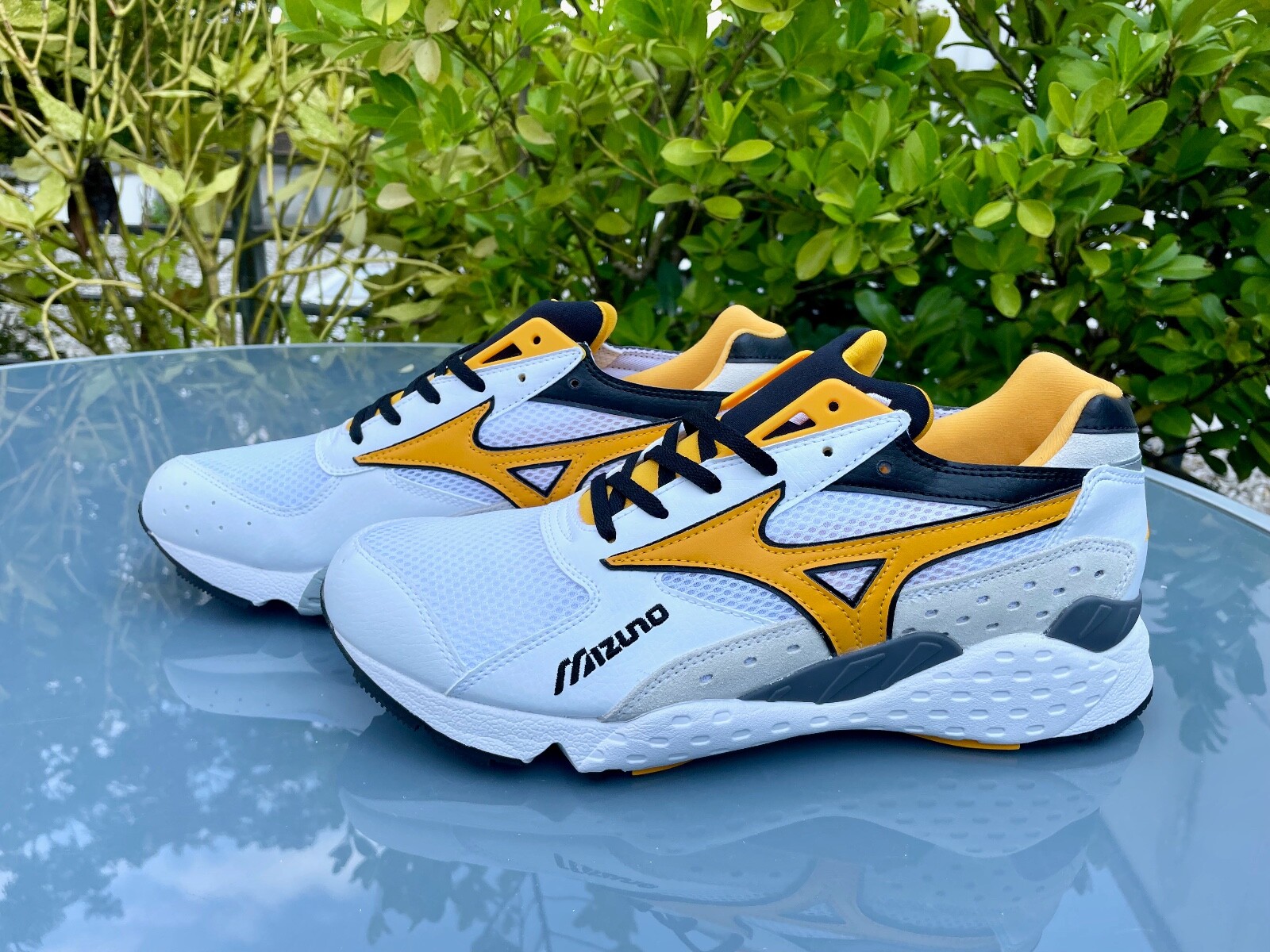 Mizuno Mondo Control White Yellow (2020) EUR 44.5 US 11 UK 10 D1GA201174