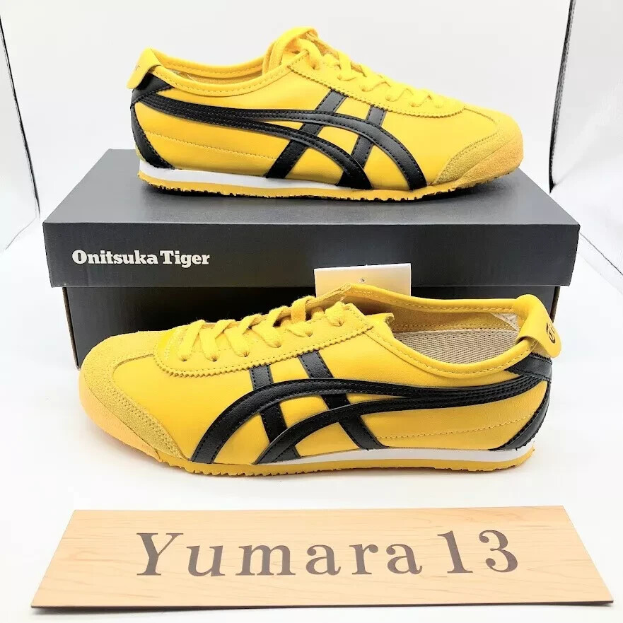 Onitsuka Tiger MEXICO 66 Yellow Black Unisex Size 1183c102-751