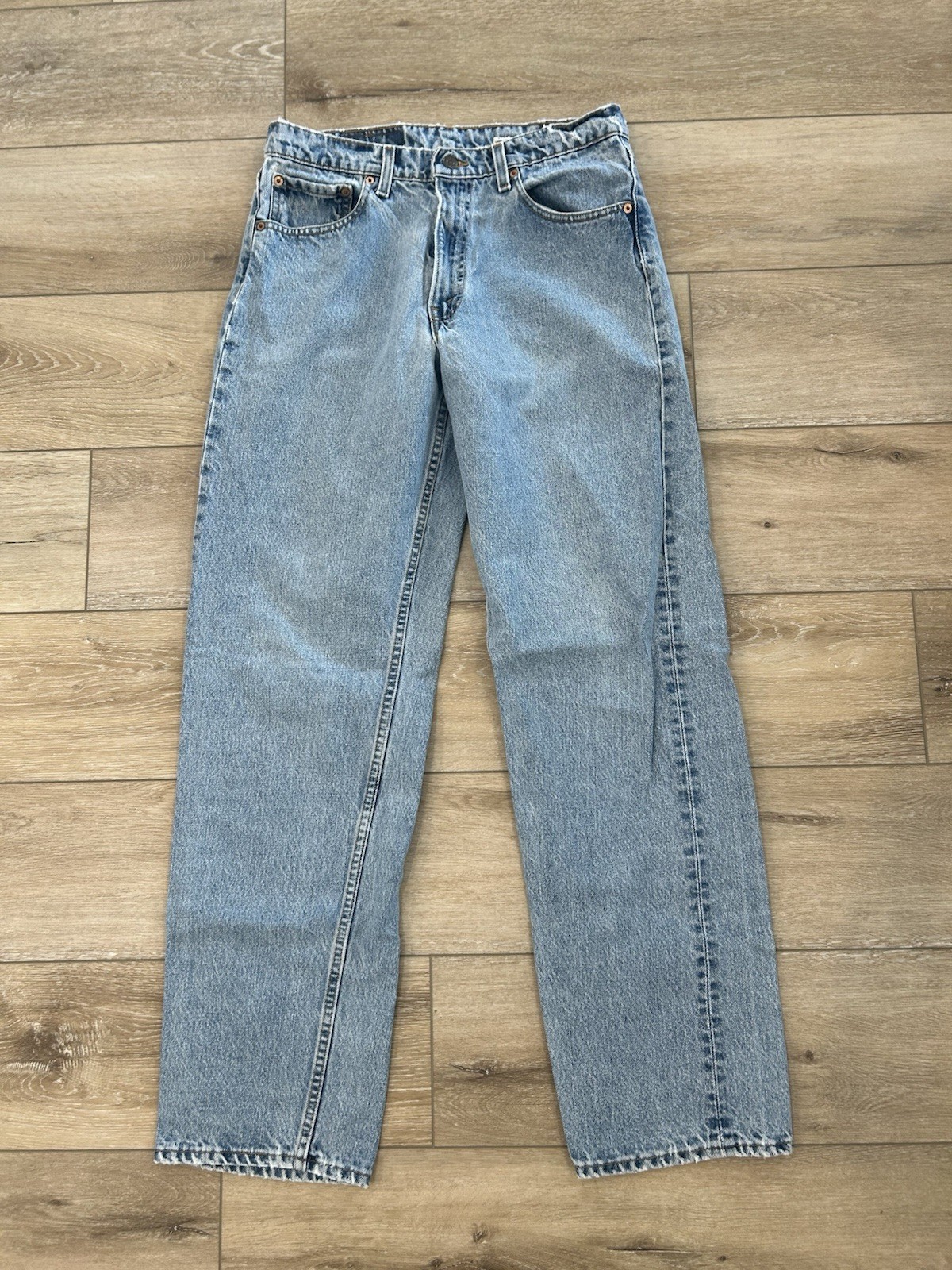 Vintage 90s Levis Jeans Mens Measured 31×33 Blue 565 Loose Fit Straight Baggy