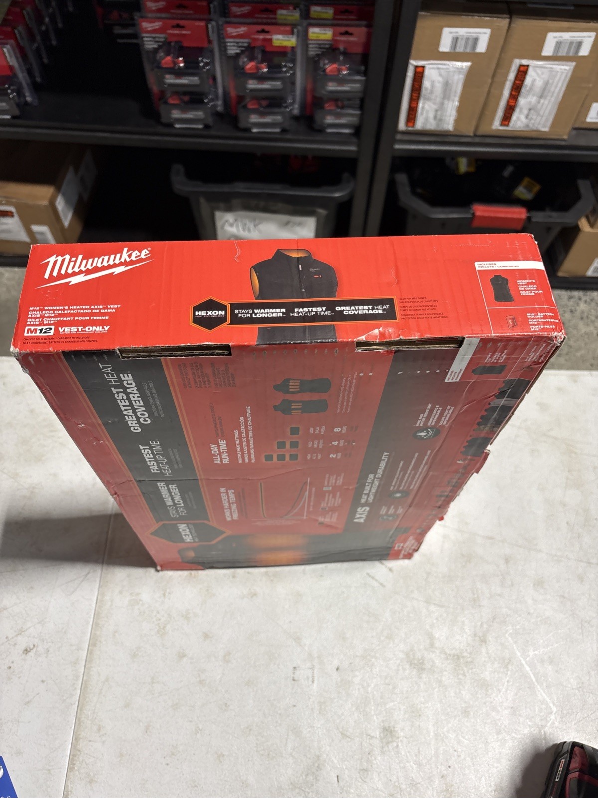 Milwaukee M12 Heated Axis Vest (F300B-20L)