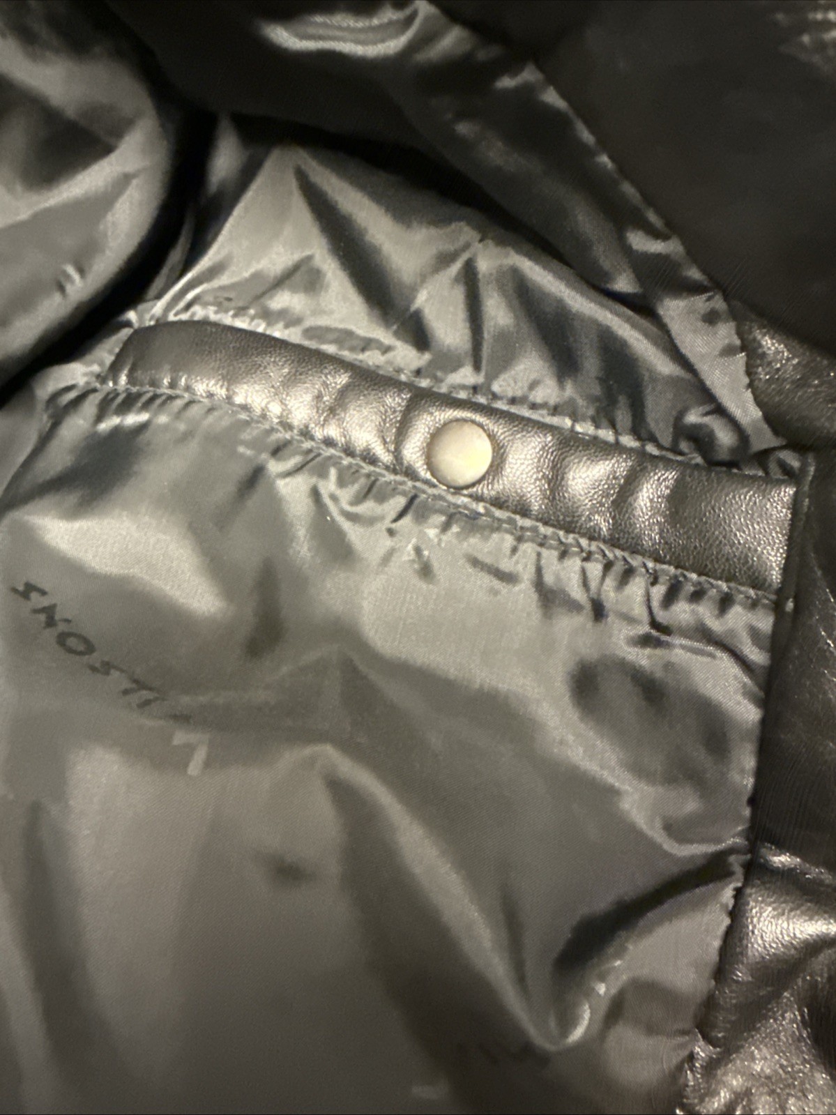 Vintage Wilsons Leather Motorcycle Biker Punk Moto Jacket Womens Size Small Soft