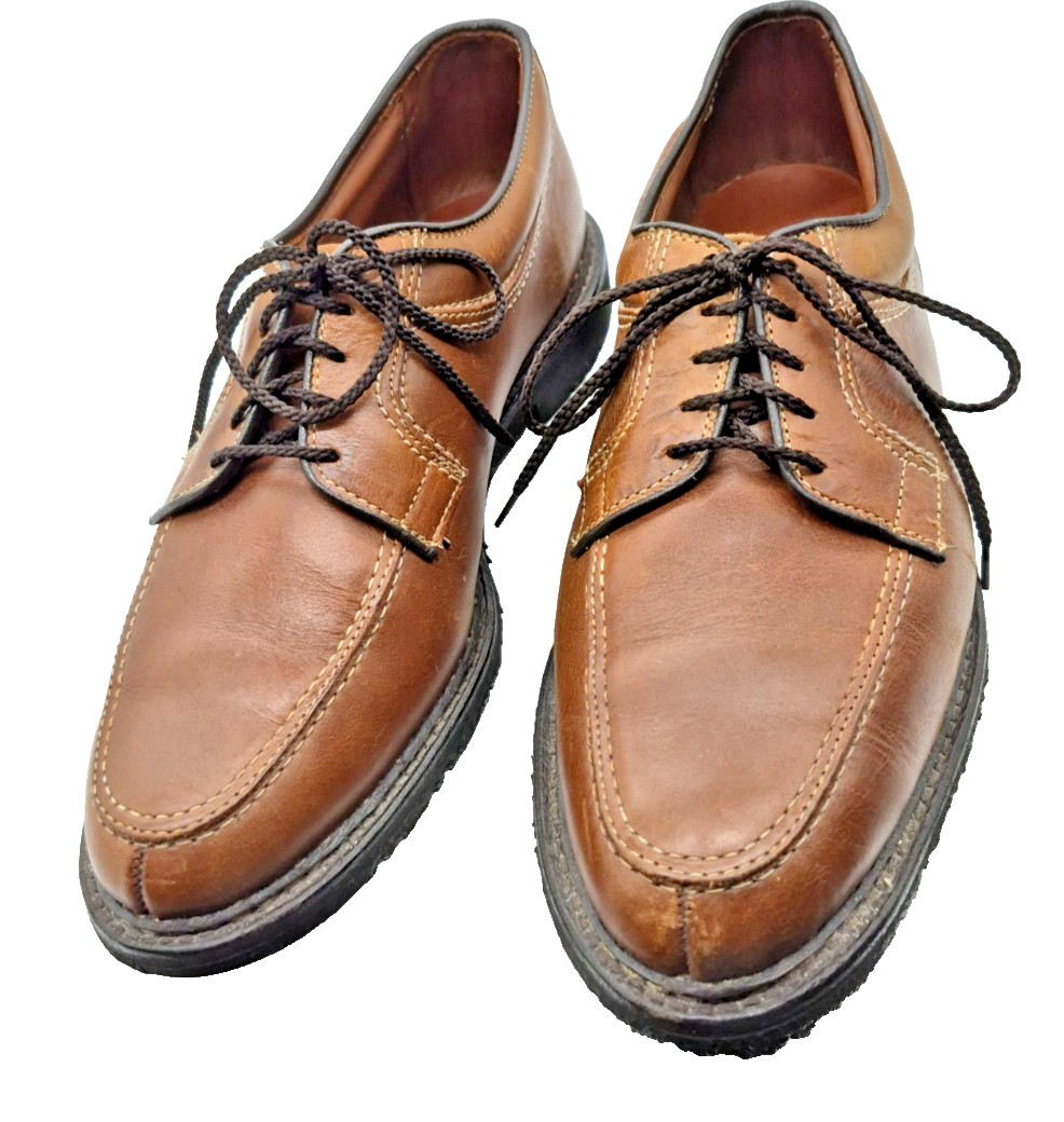 Allen Edmonds Wilbert Leather Split Moc Derby Oxford Shoes Men’s Size 9.5 D 1932