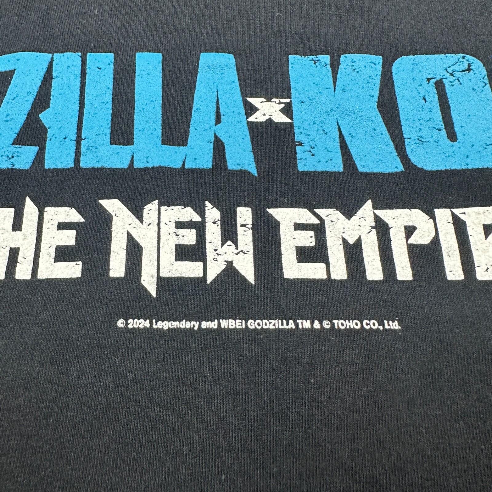 Gildan Godzilla King Kong The New Empire T Shirt Men’s Size L Black Movie Tee