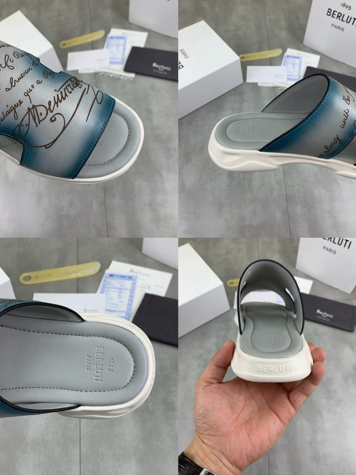 Berluti Men’s Casual Slides (EU 43)