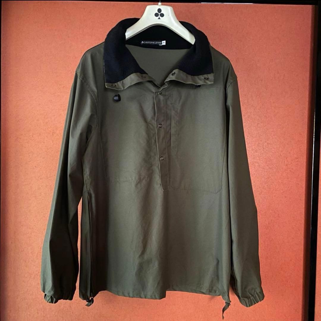 Vintage 1990’s Christophe Lemaire Blouson Jacket Size 2 Green Length 70cm