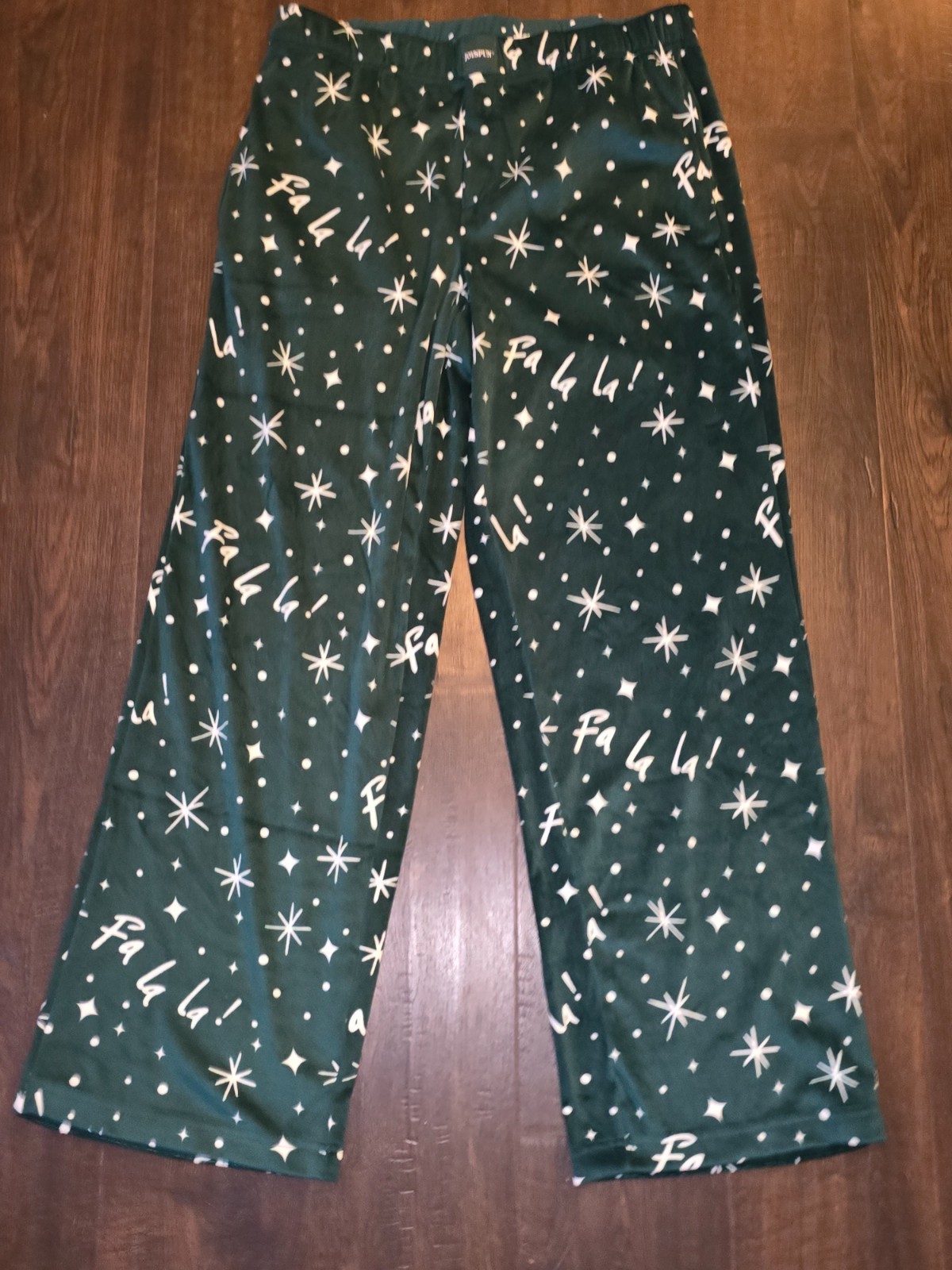 Joyspun Women’s Velour Sleep Pant Urban Green Size XS S M 0 2 4 6 8 10 New