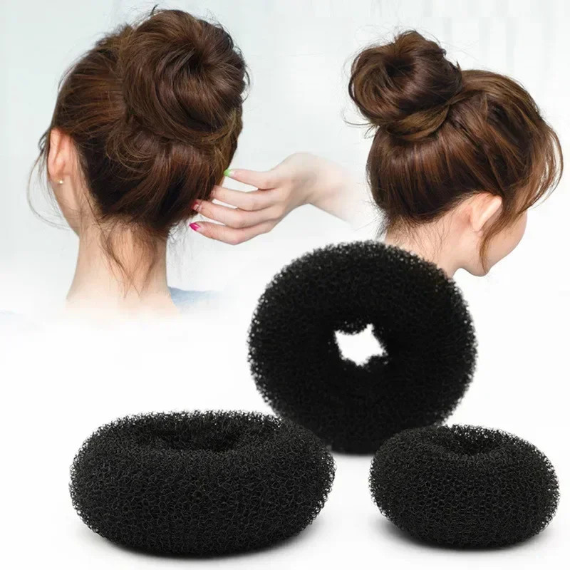 14CM Big Hair Bun Princess Donuts Meatball Headwear Hairs Accessories Headband